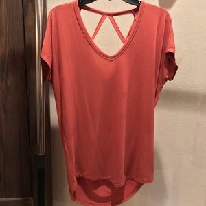 Express Cut Out Swoop Tee